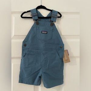 NWT Patagonia Baby Stand Up Shortalls 6-12 months